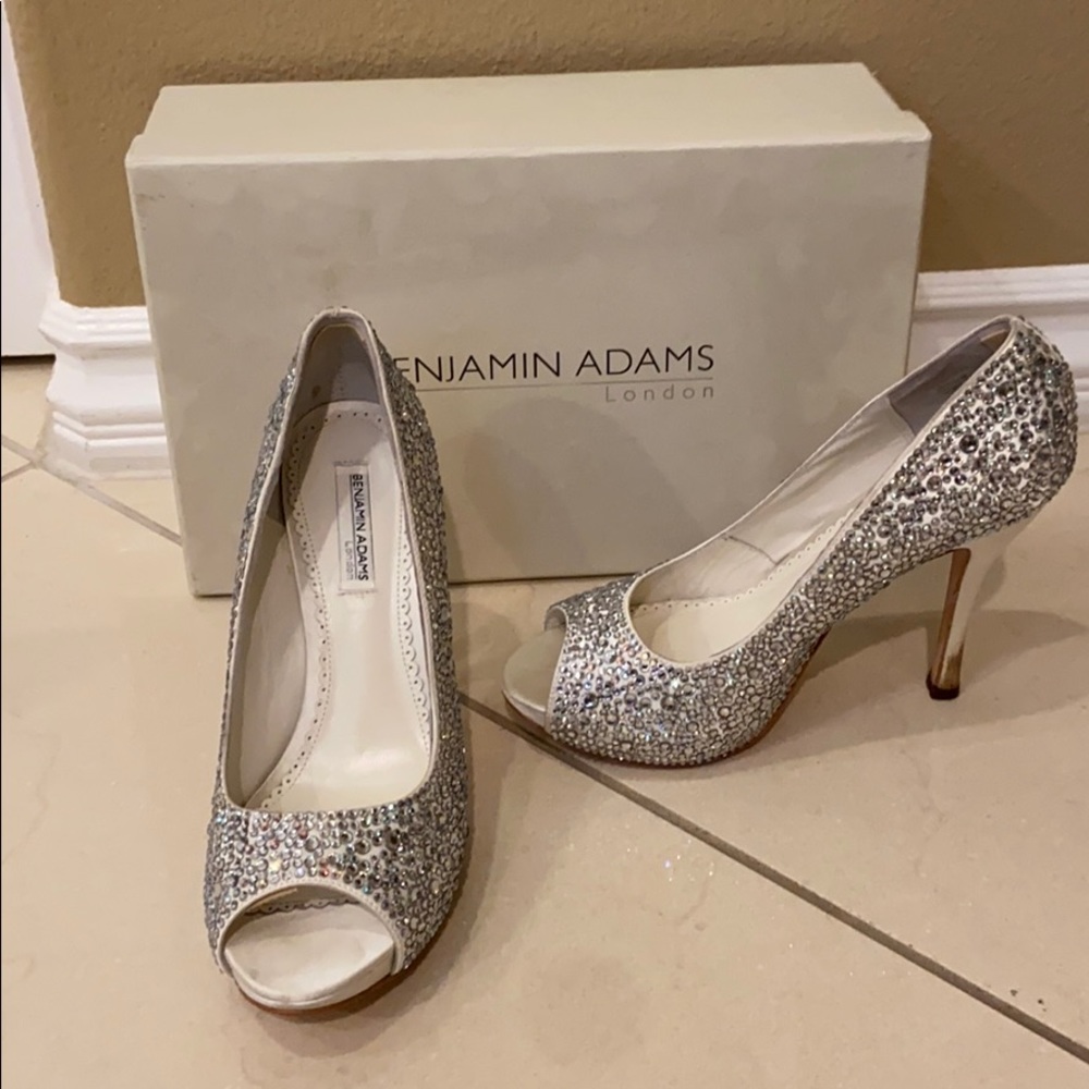 Benjamin Adams Wedding Heels - Picture 1 of 6